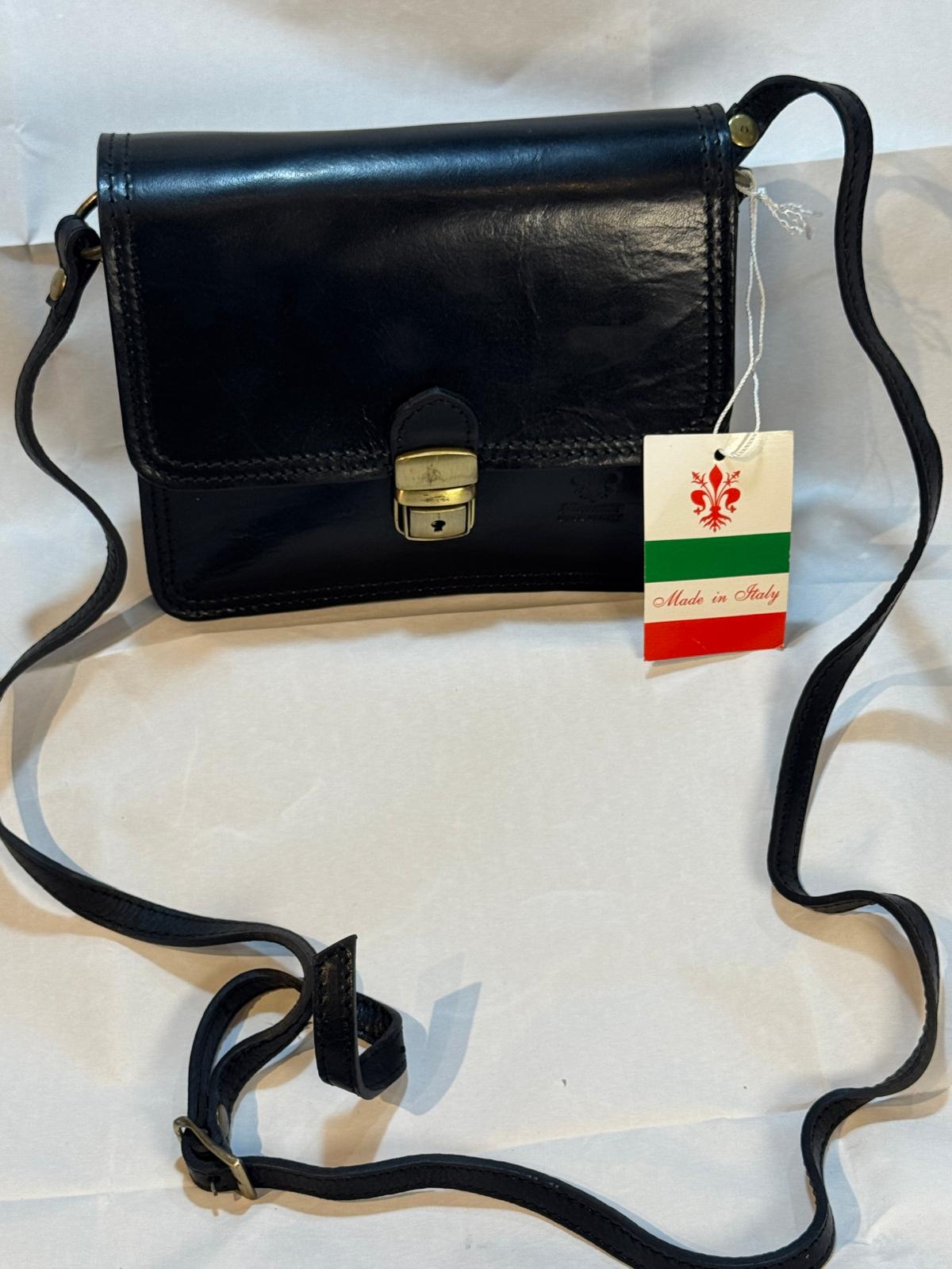 Structured Flap Bag Crossbody