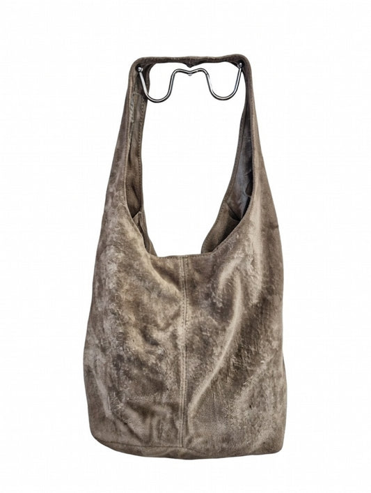 Large Suede Tote Bag