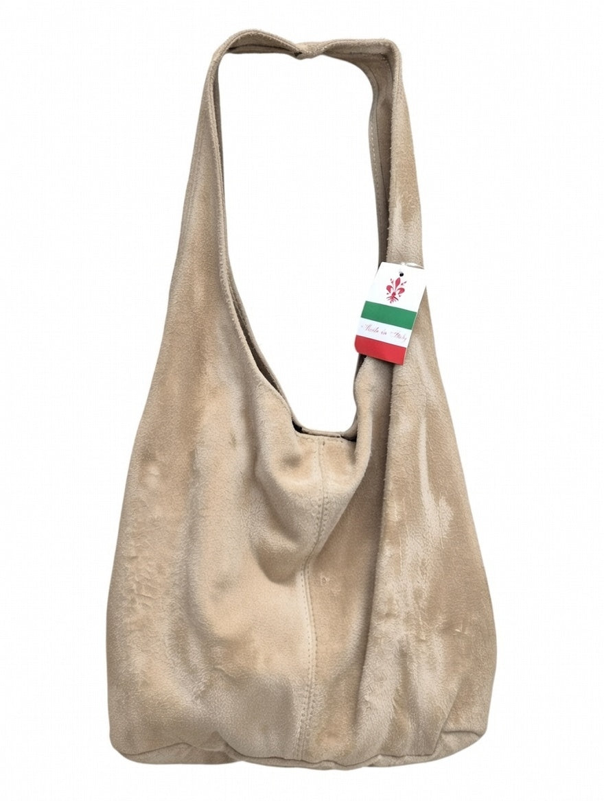 Large Suede Tote Bag