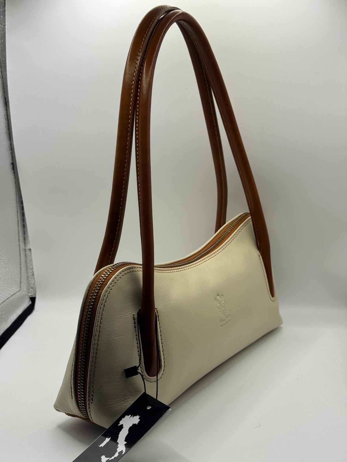 Slim Leather Shoulder Bag