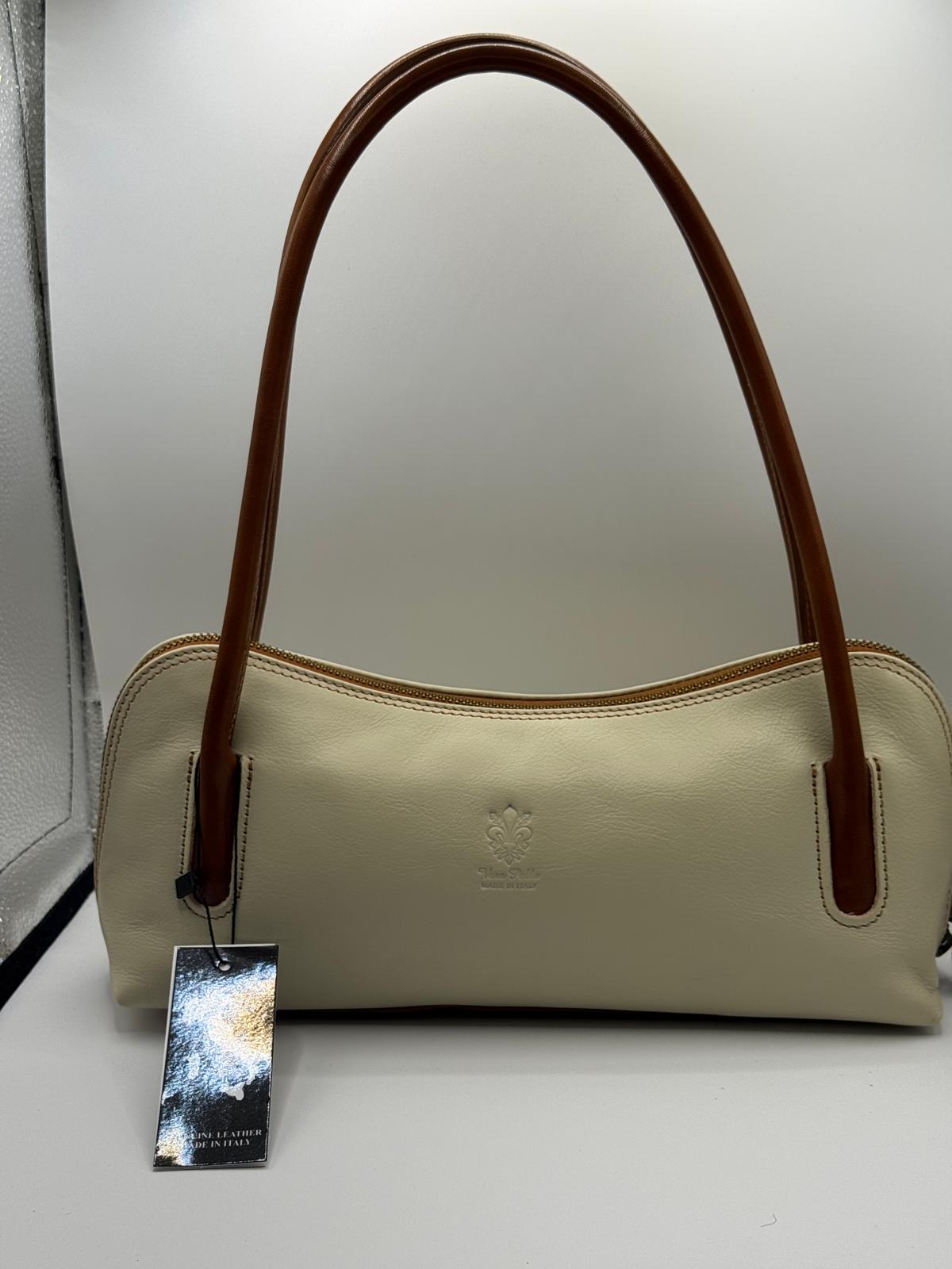 Slim Leather Shoulder Bag