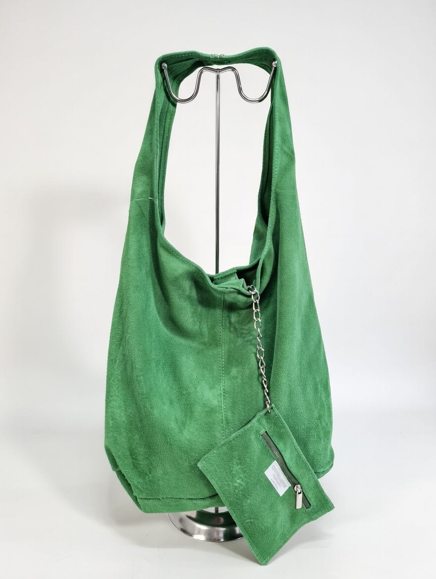 Large Suede Tote Bag