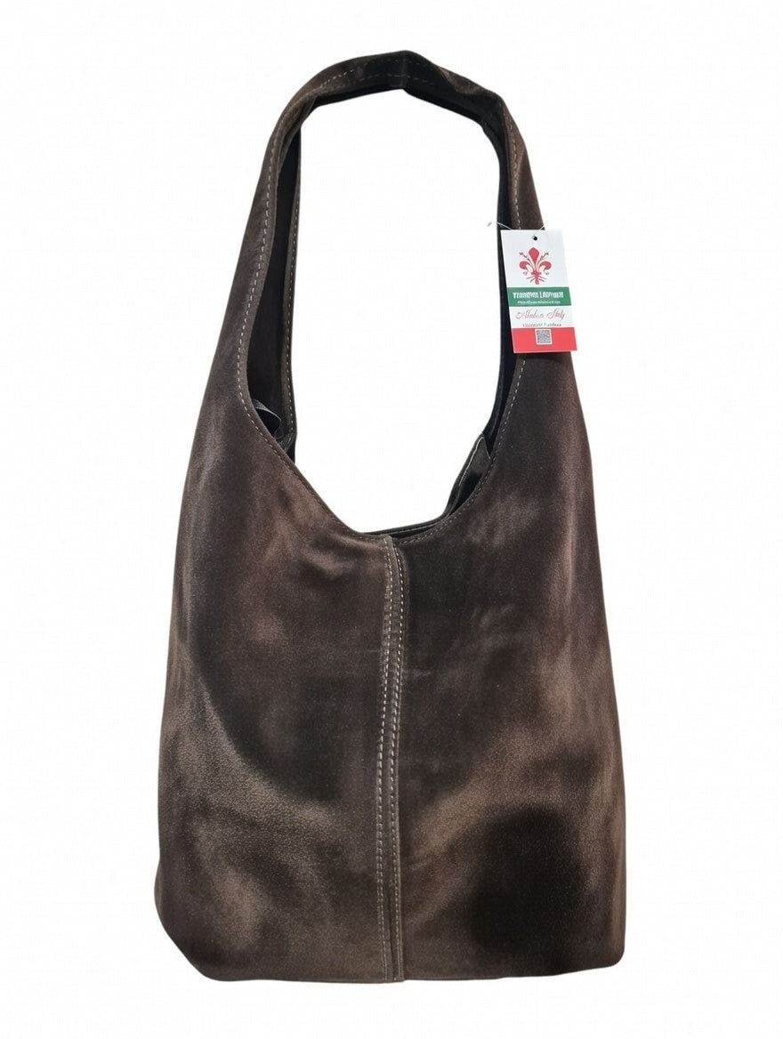Large Suede Tote Bag