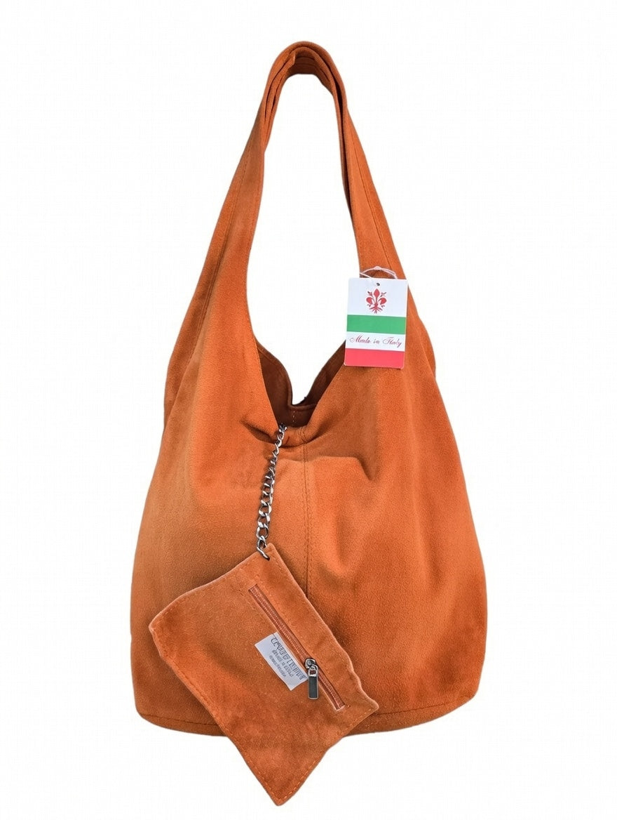 Large Suede Tote Bag