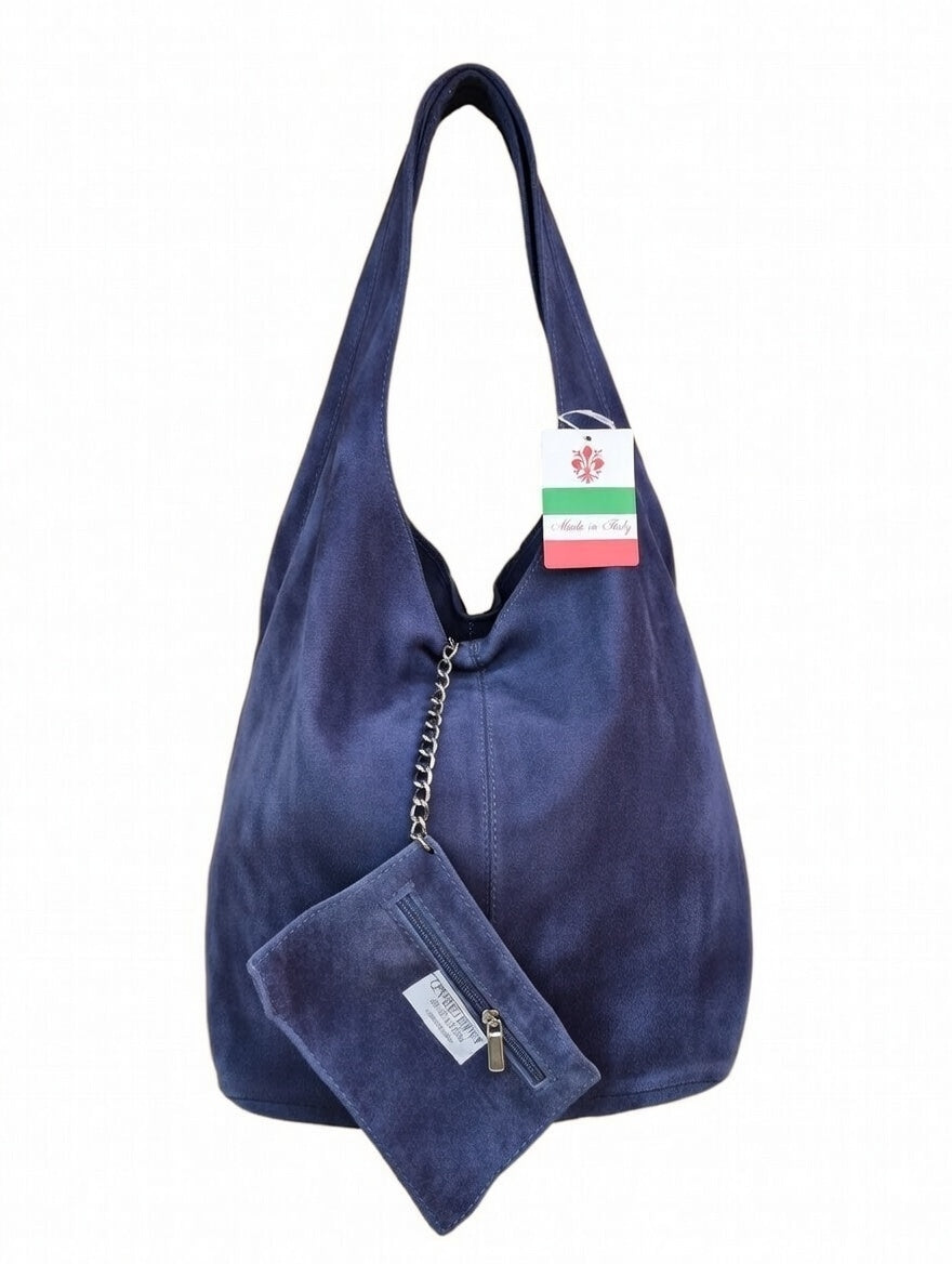 Large Suede Tote Bag